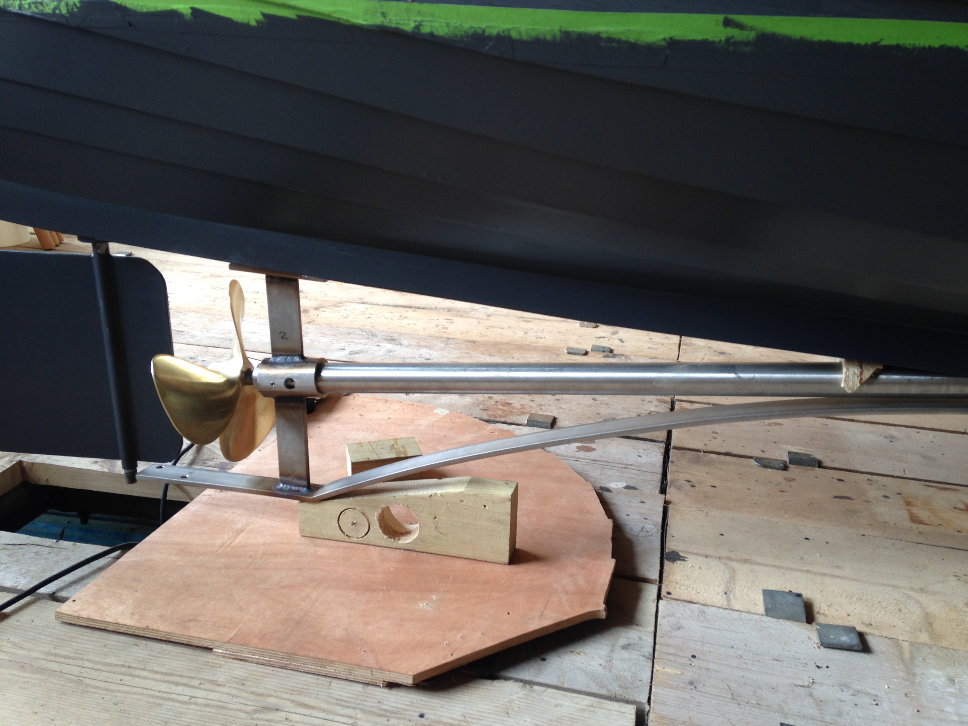 fitting out and stern gear. – seb vanden bogaerde